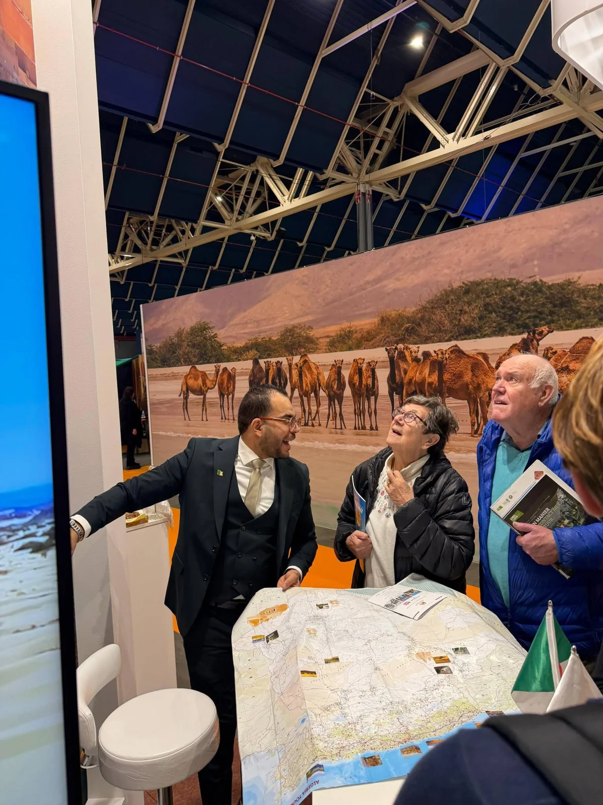 Deuxième jour de la pavillon d’Algérie à Vakantiebeurs 2026