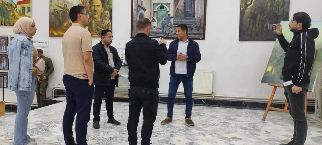 رحلة الإعلاميين إلى المسارات التاريخية بباتنة في سبعينية الثورة