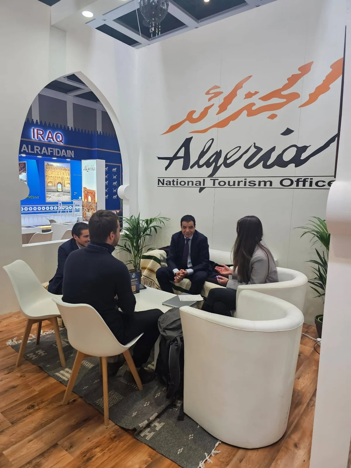 Segundo día del stand de Algeria en ITB Berlín 2026