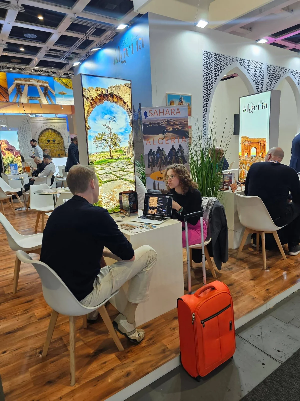 Segundo día del stand de Algeria en ITB Berlín 2026