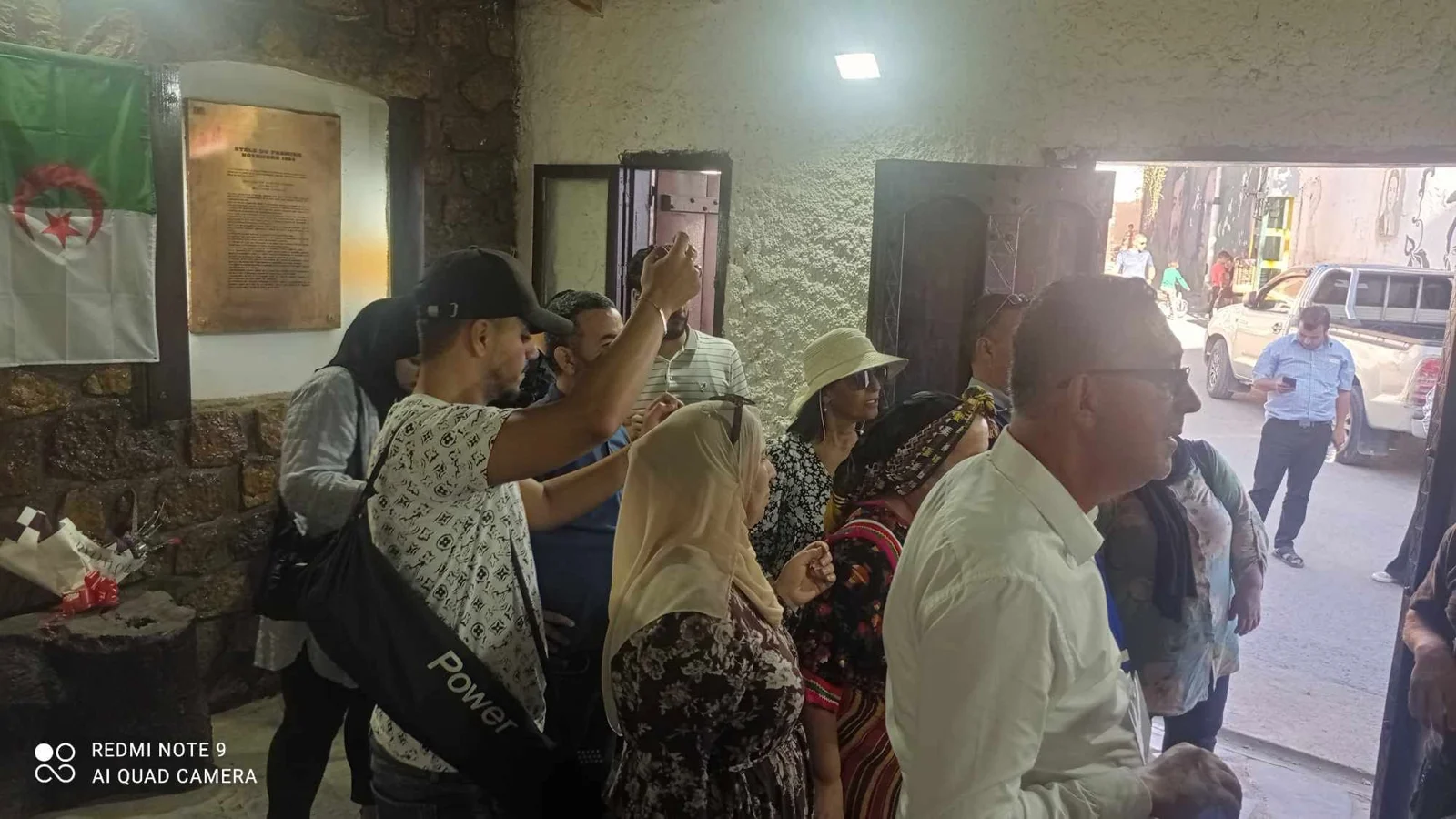 The journalists' trip to the historical village of Igil Emola