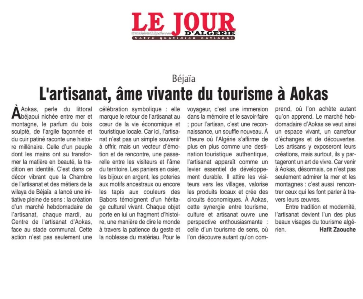 Tourism and Handicrafts through Newspapers — June 13, 2026