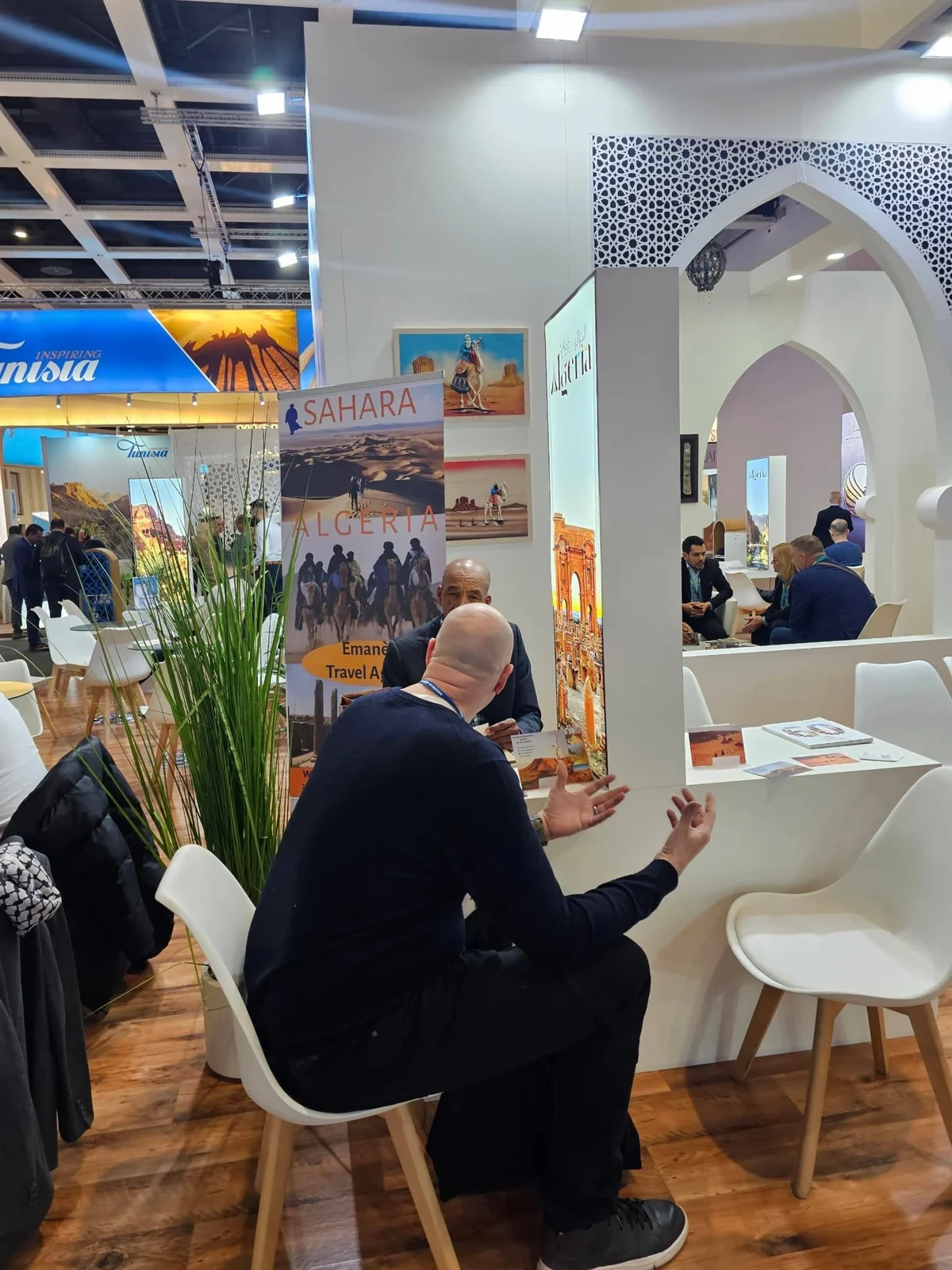 Segundo día del stand de Algeria en ITB Berlín 2026