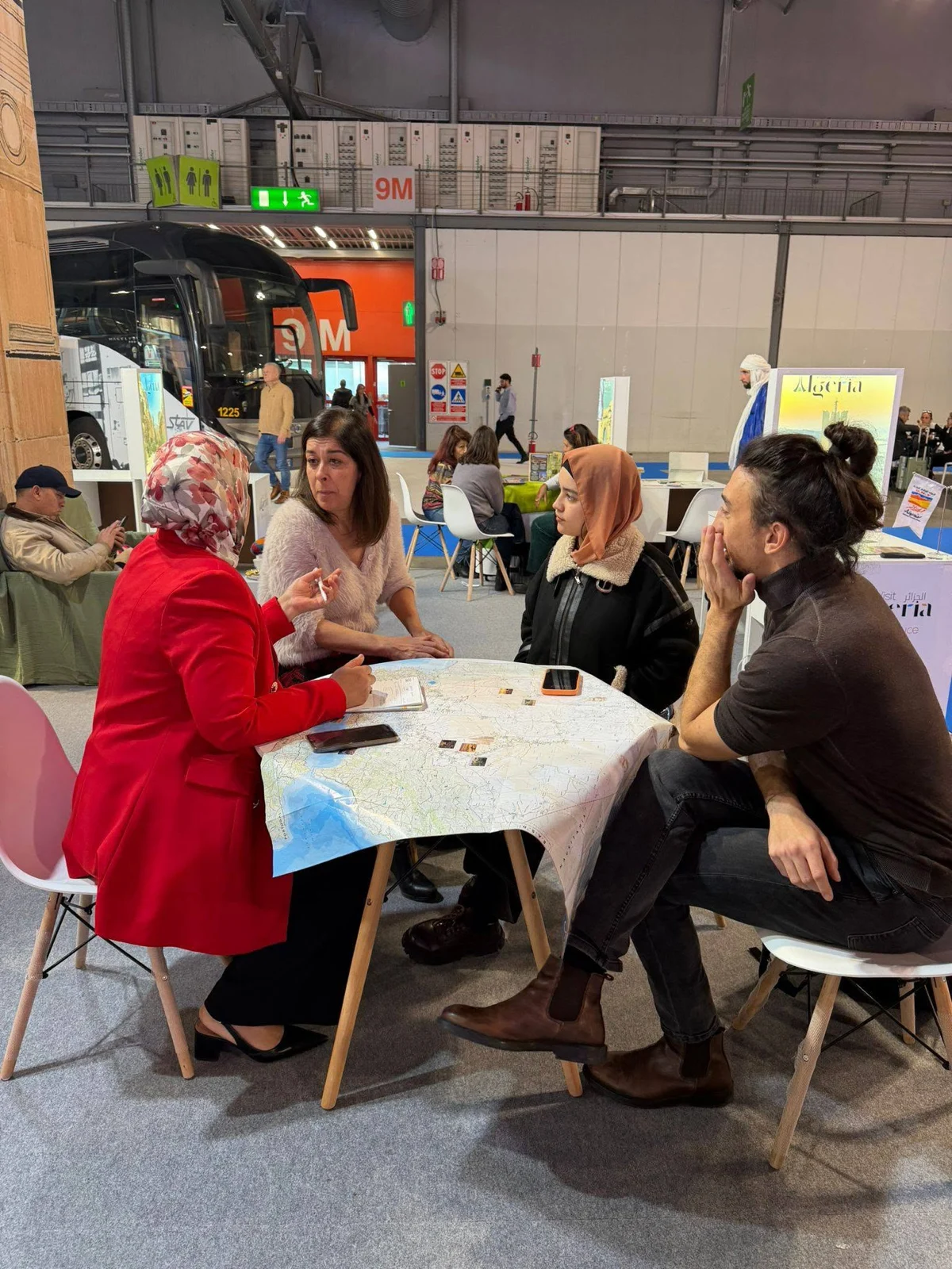 Segundo día del stand de Algeria en BIT Milan 2026