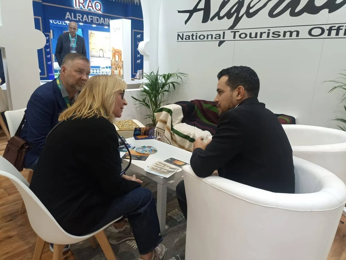 Segundo día del stand de Algeria en ITB Berlín 2026