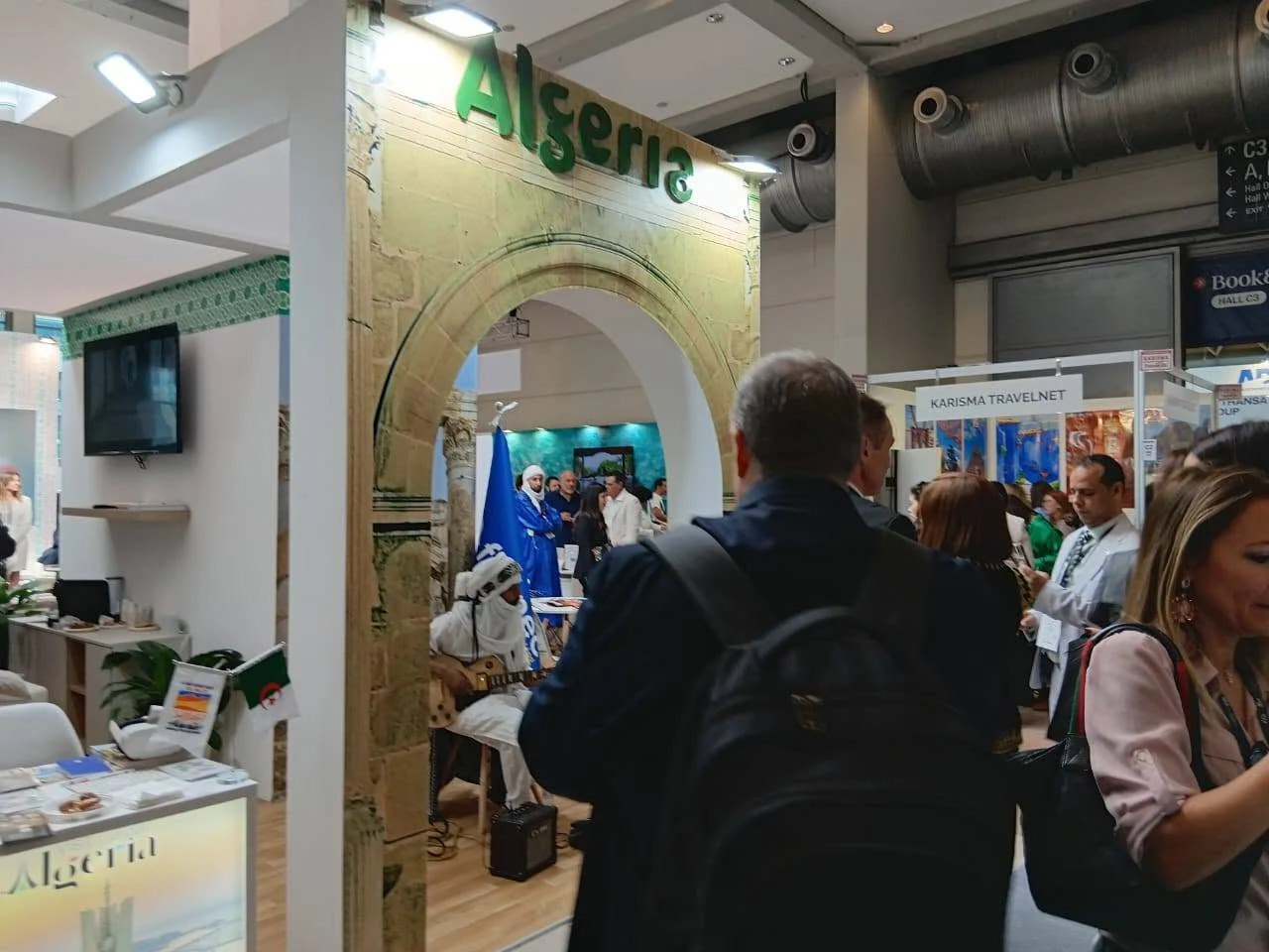 Segundo día de participación de Argelia en el Salón Turístico de Rimini