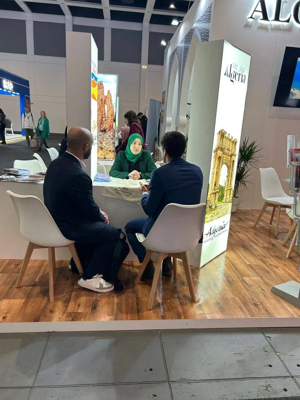 Segundo día del stand de Algeria en ITB Berlín 2026