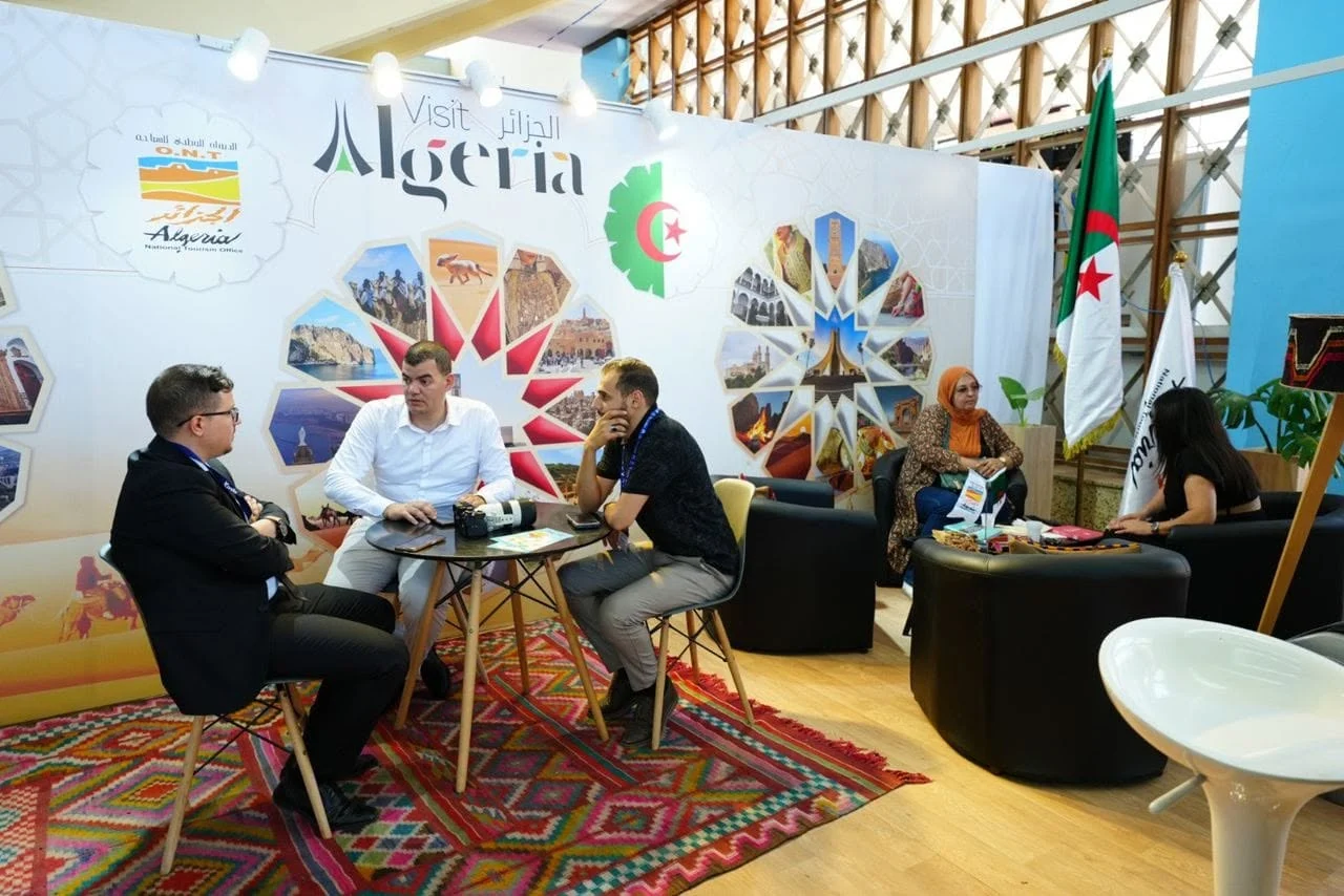 Ambiance de l'aire de l'Office à la Faire internationale de l'Algérie 2024