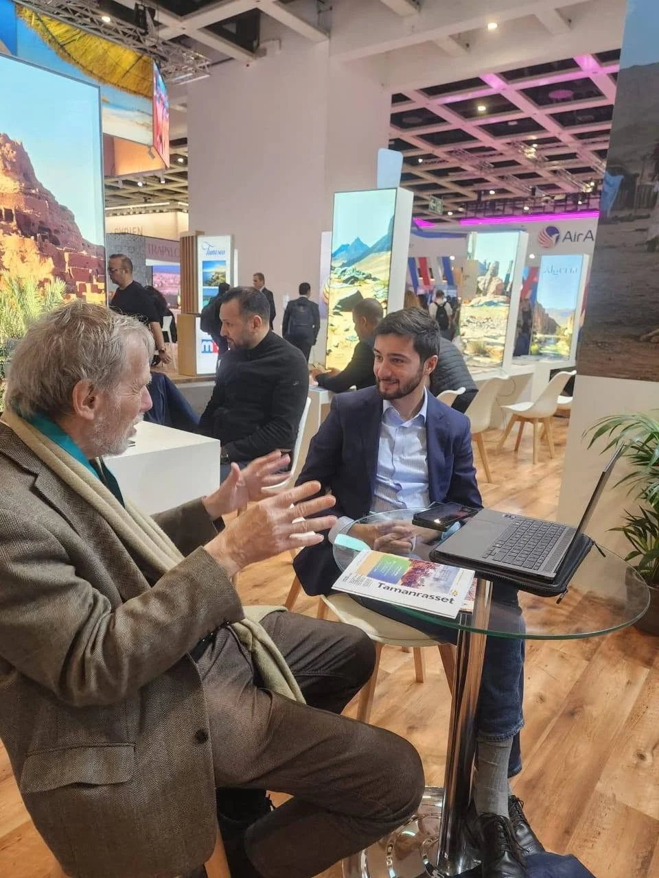 Segundo día del stand de Algeria en ITB Berlín 2026