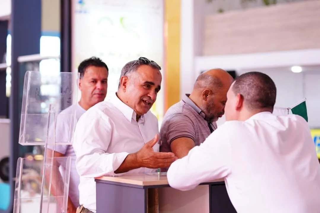 Ambiance de l'aire de l'Office à la Faire internationale de l'Algérie 2024