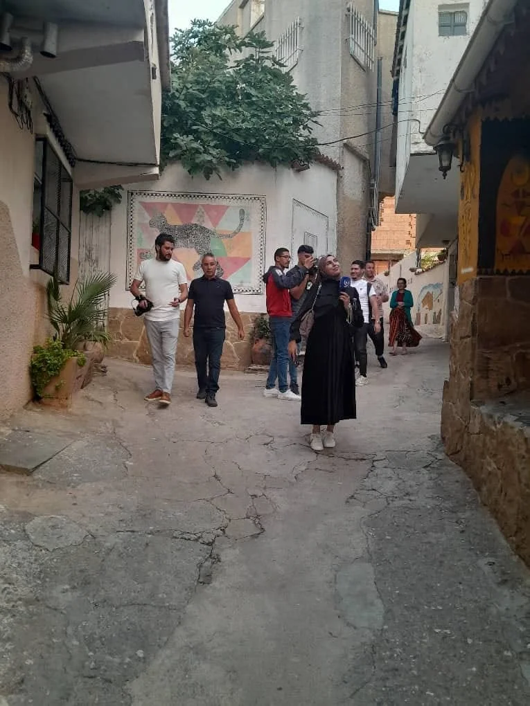 Voyage des journalistes à Ath Yenni et au village d’Ath Lahcen à Tizi Ouzou