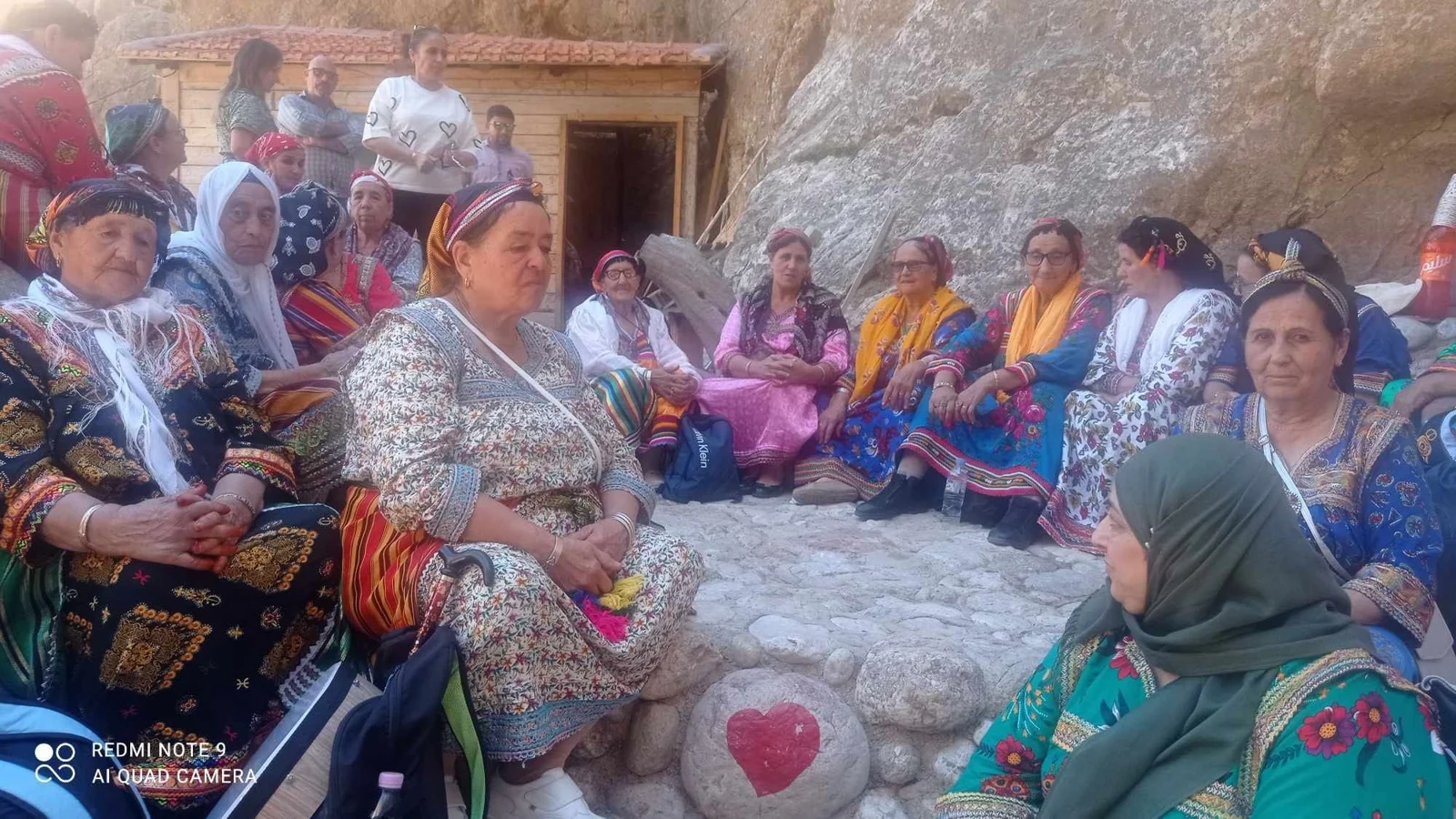 Media trip to Tabourt El Ancer in the municipality of Boghni