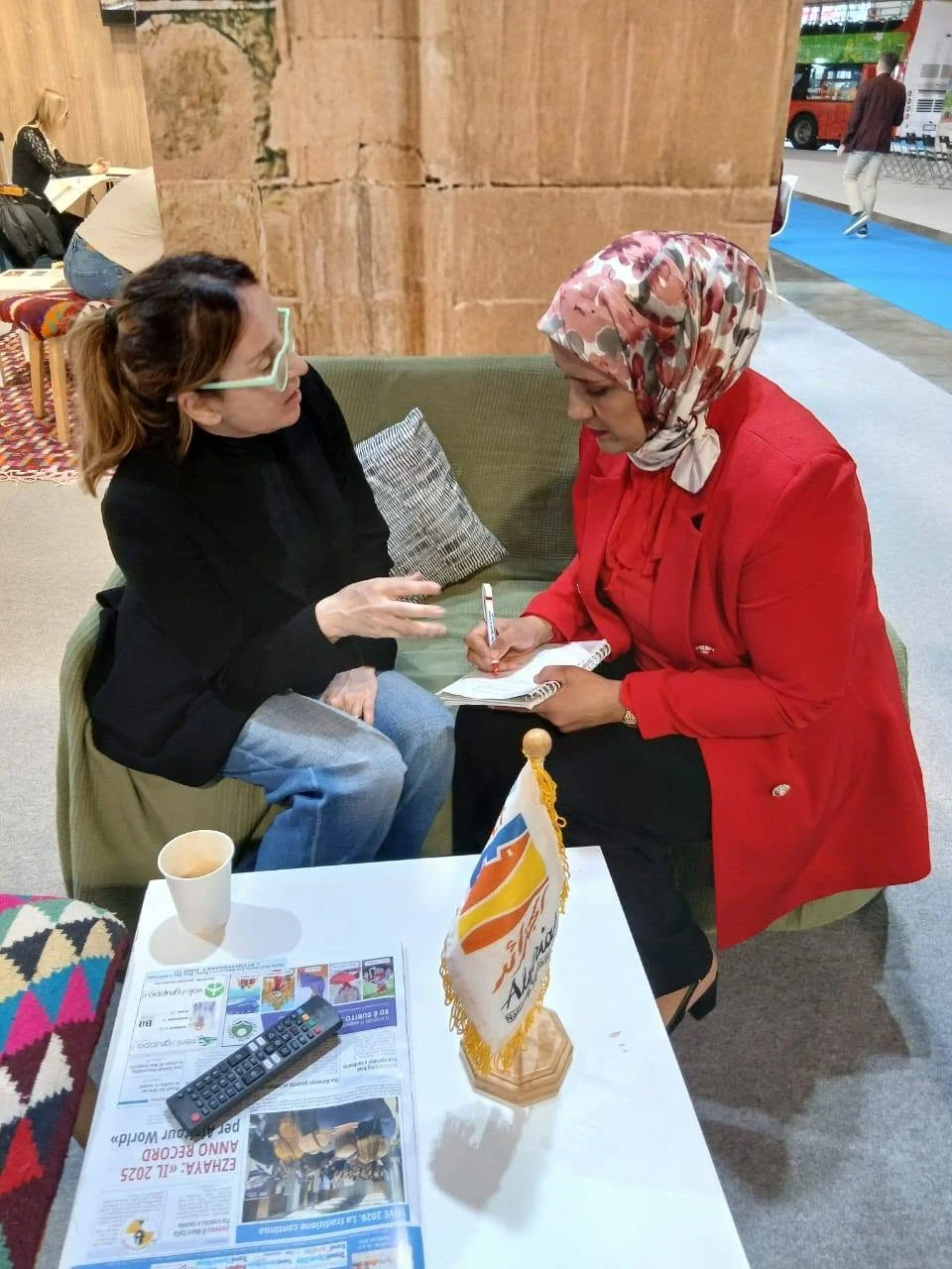 Segundo día del stand de Algeria en BIT Milan 2026