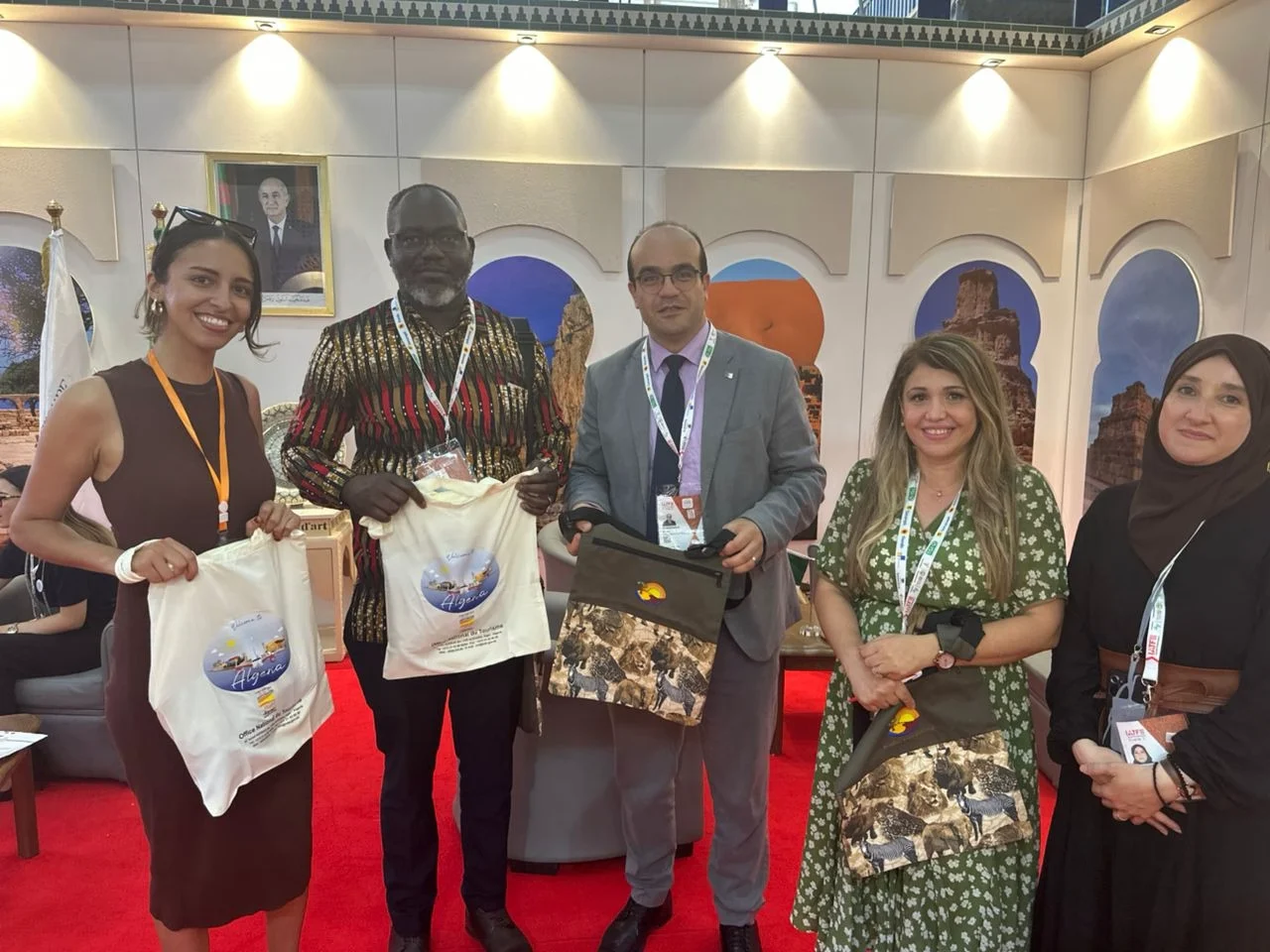 Jour 4 de IATF 2025 : Le pavillon du tourisme de l'Algérie attire des dirigeants et partenaires internationaux