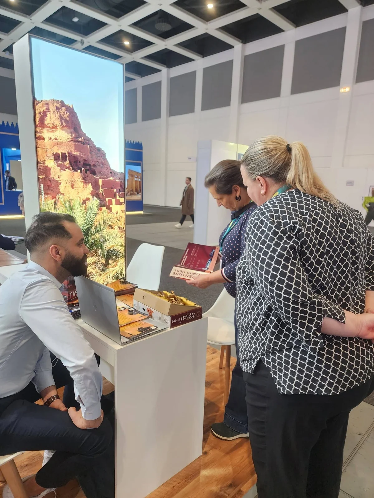 Segundo día del stand de Algeria en ITB Berlín 2026