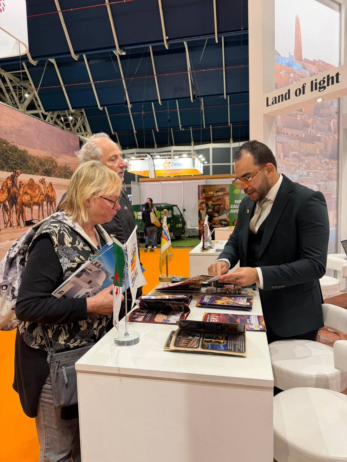 Deuxième jour de la pavillon d’Algérie à Vakantiebeurs 2026