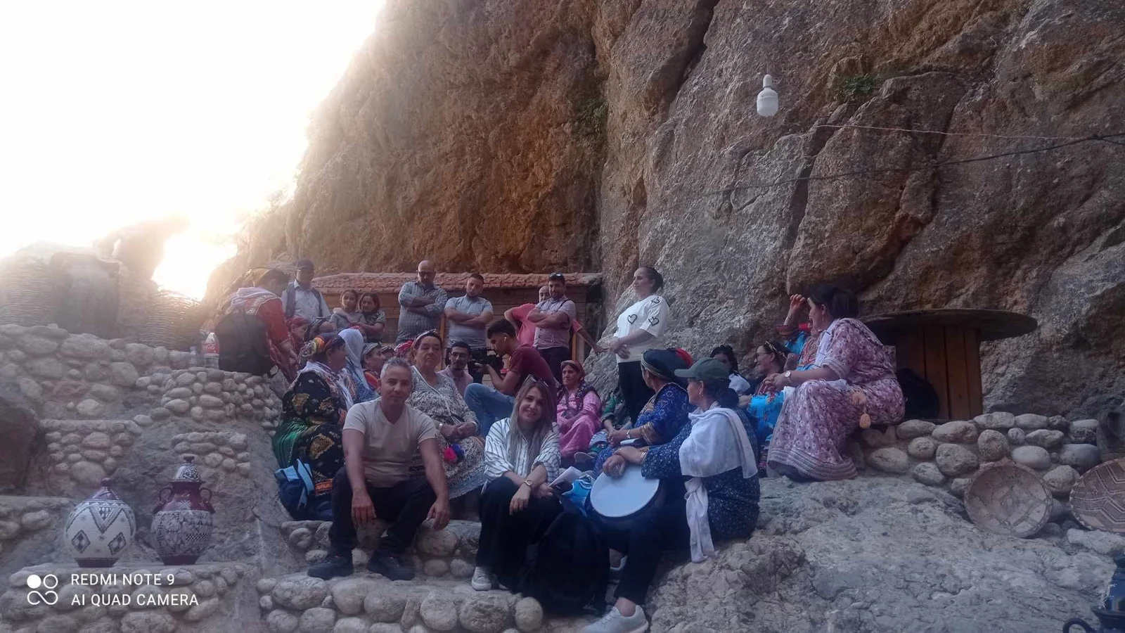 Media trip to Tabourt El Ancer in the municipality of Boghni