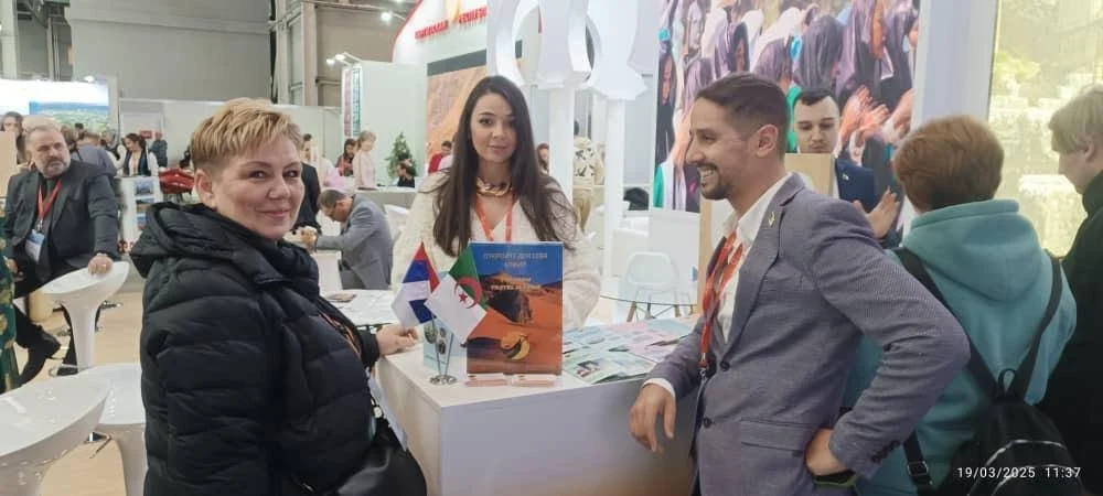 Day two of Algeria's presence at MITT Moscow salon