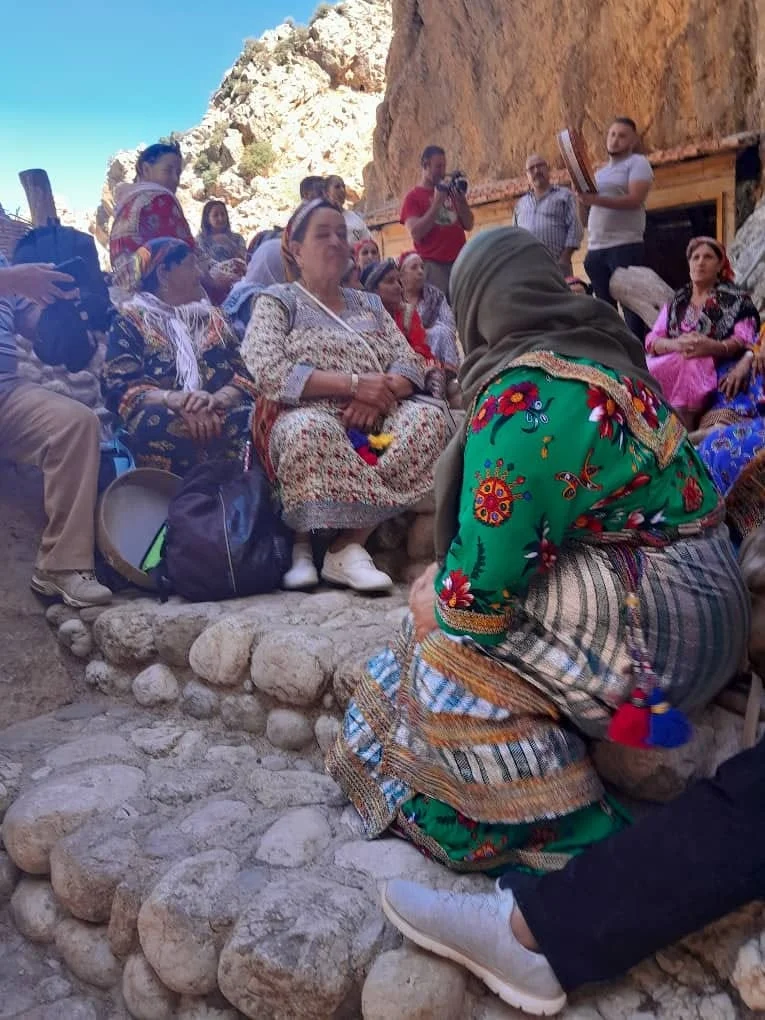 Media trip to Tabourt El Ancer in the municipality of Boghni