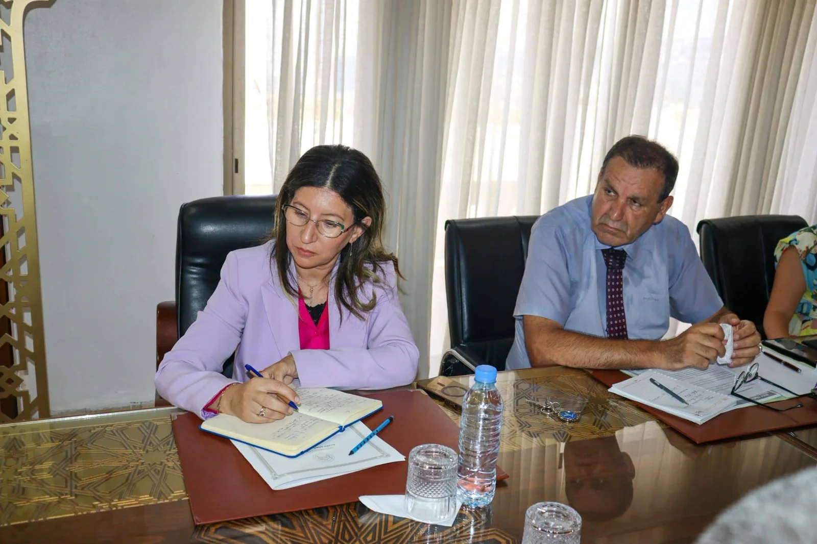 Preparación para el encuentro nacional sobre la turismo hamouni y la actualización de las estaciones terapéuticas en Biskra