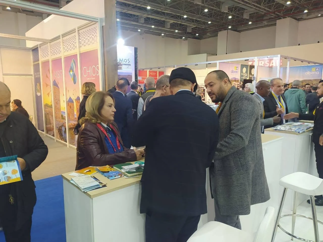 افتتاح الجناح الجزائري في TTI Izmir 2025