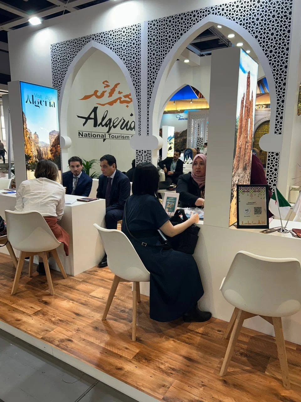 Segundo día del stand de Algeria en ITB Berlín 2026