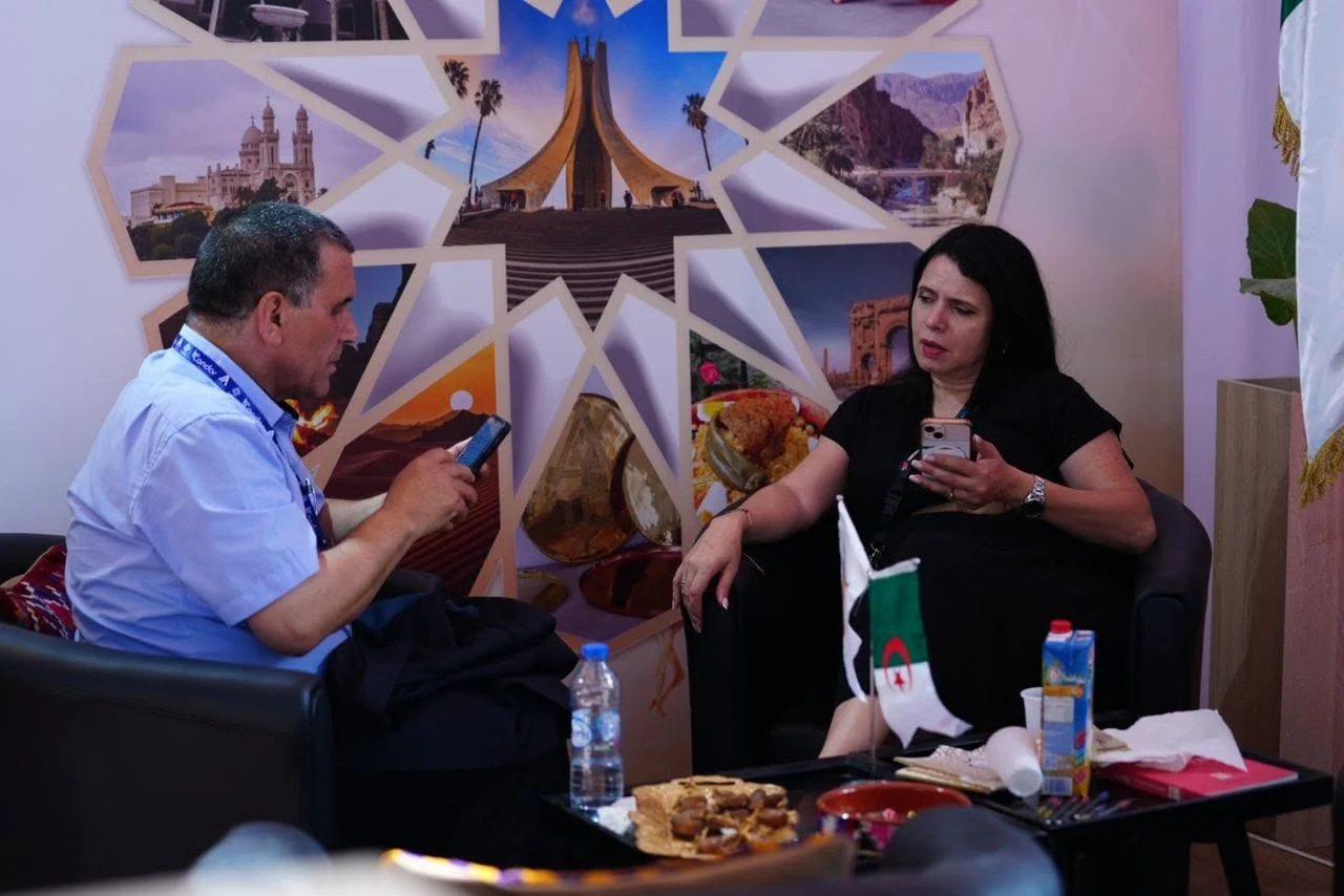 Ambiance de l'aire de l'Office à la Faire internationale de l'Algérie 2024