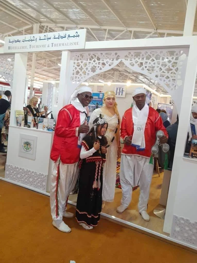 El salón del Diwan en el Festival Internacional de Turismo de las regiones áridas