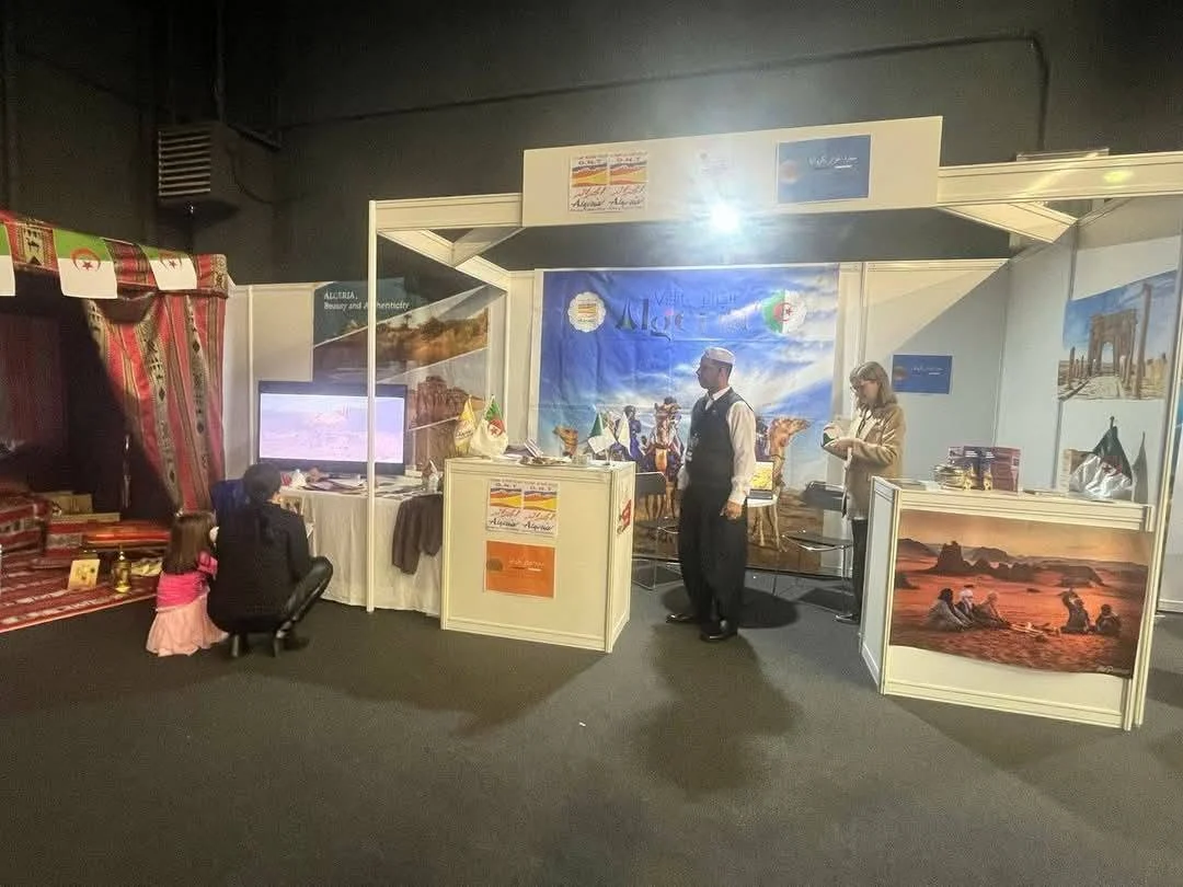 Ouverture du pavillon algérien au salon Place2Go à Zagreb