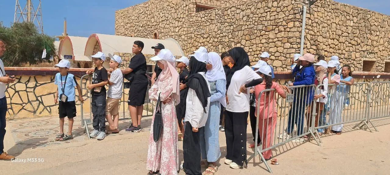 Second day of El M’Ghair pupils’ trip to Oran