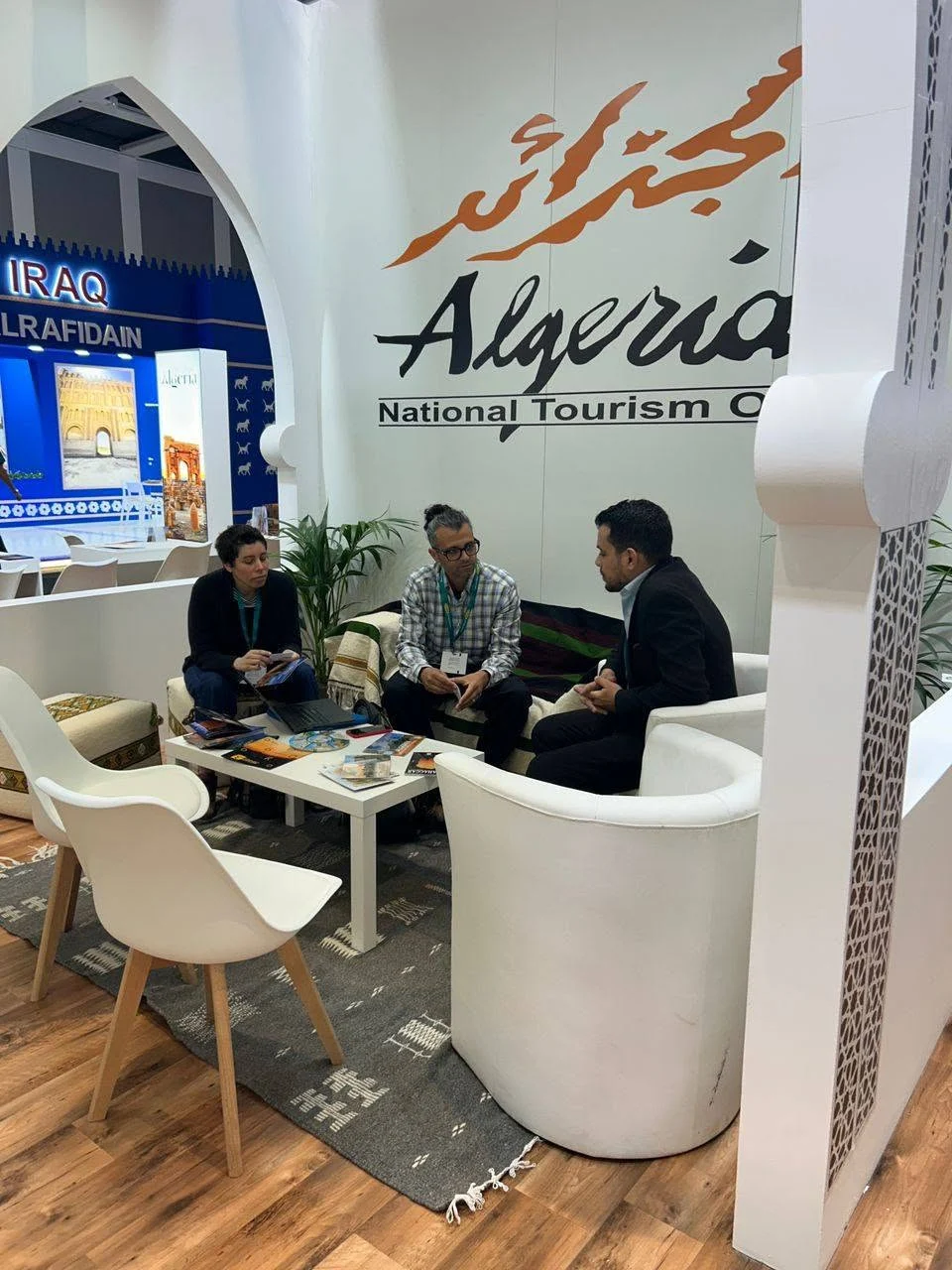 Segundo día del stand de Algeria en ITB Berlín 2026