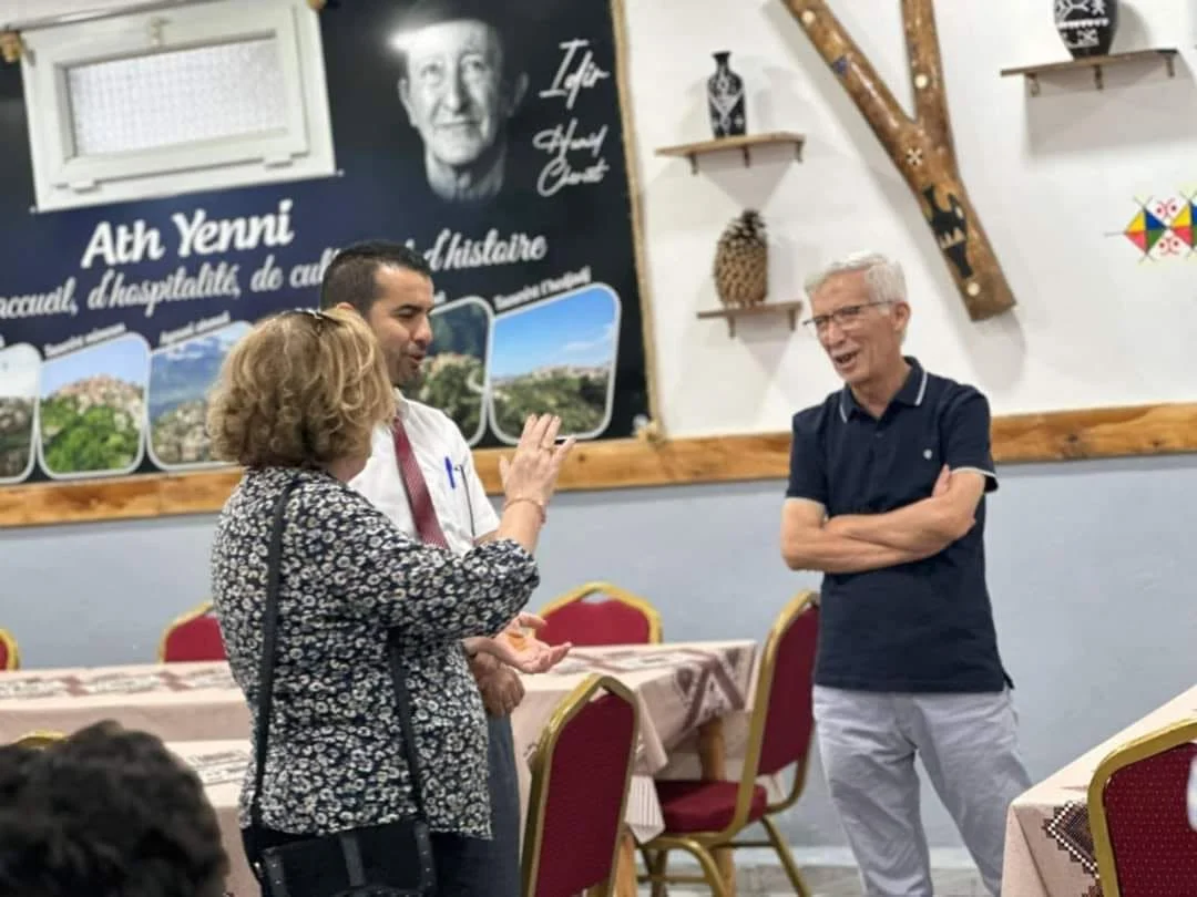 Voyage des journalistes à Ath Yenni et au village d’Ath Lahcen à Tizi Ouzou