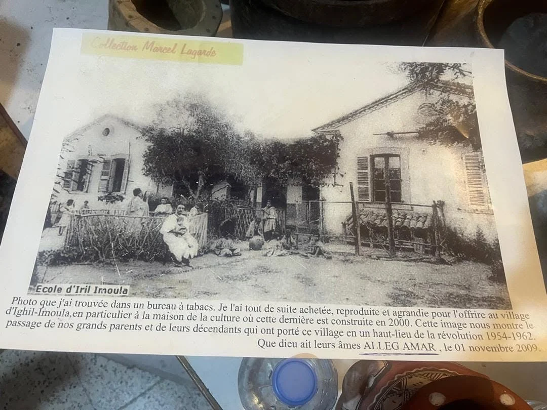 The journalists' trip to the historical village of Igil Emola