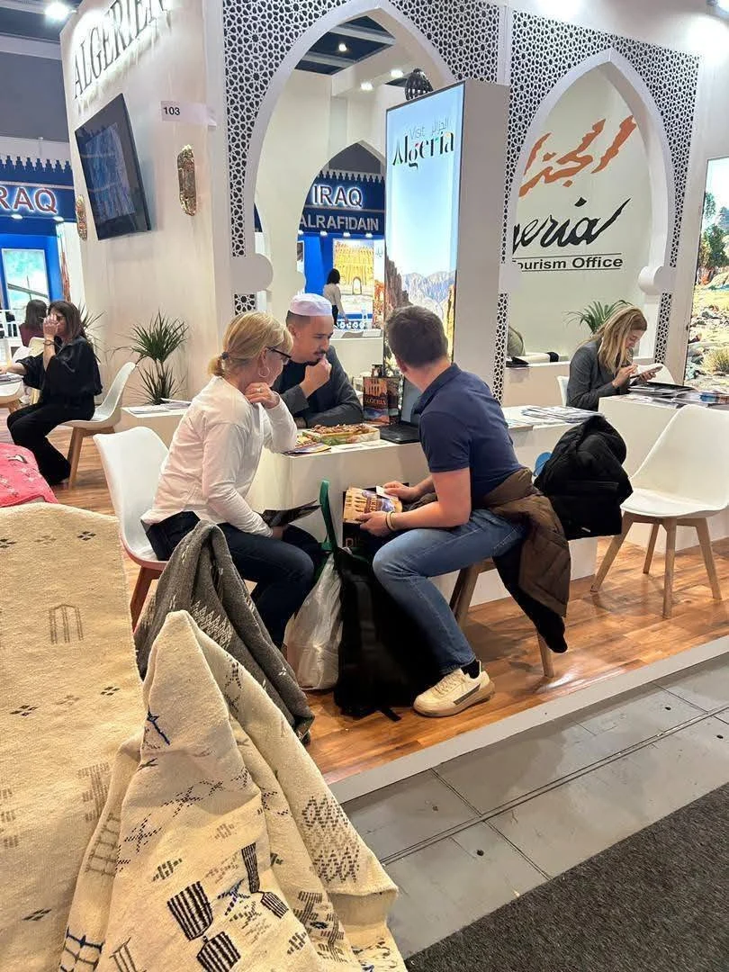 Segundo día del stand de Algeria en ITB Berlín 2026