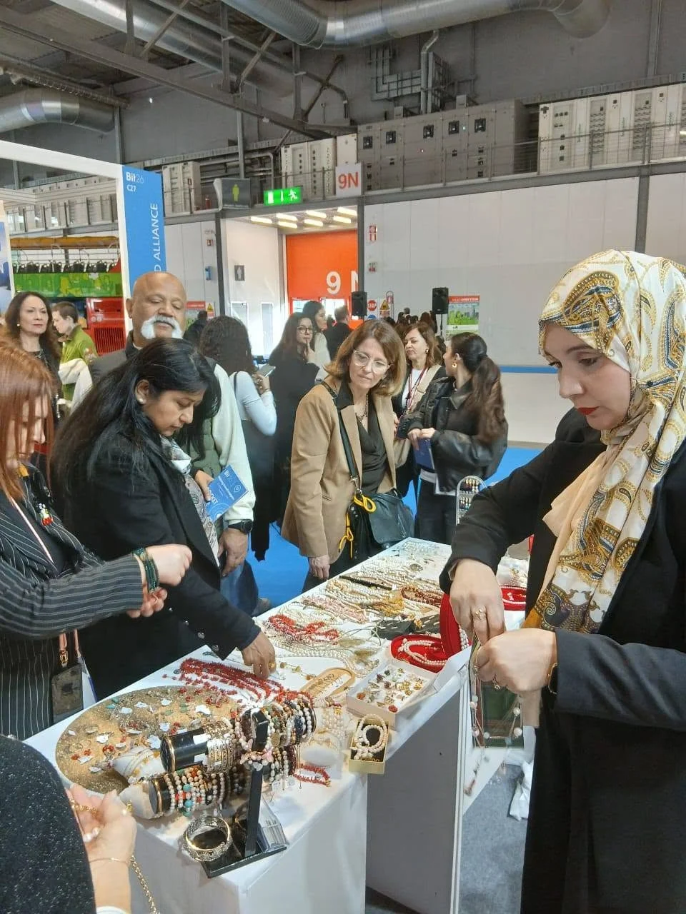 Segundo día del stand de Algeria en BIT Milan 2026