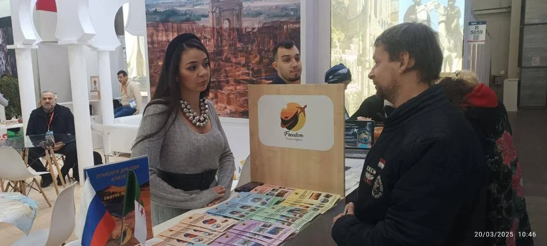 Cierre la participación de Argelia en el salón MITT en Moscú