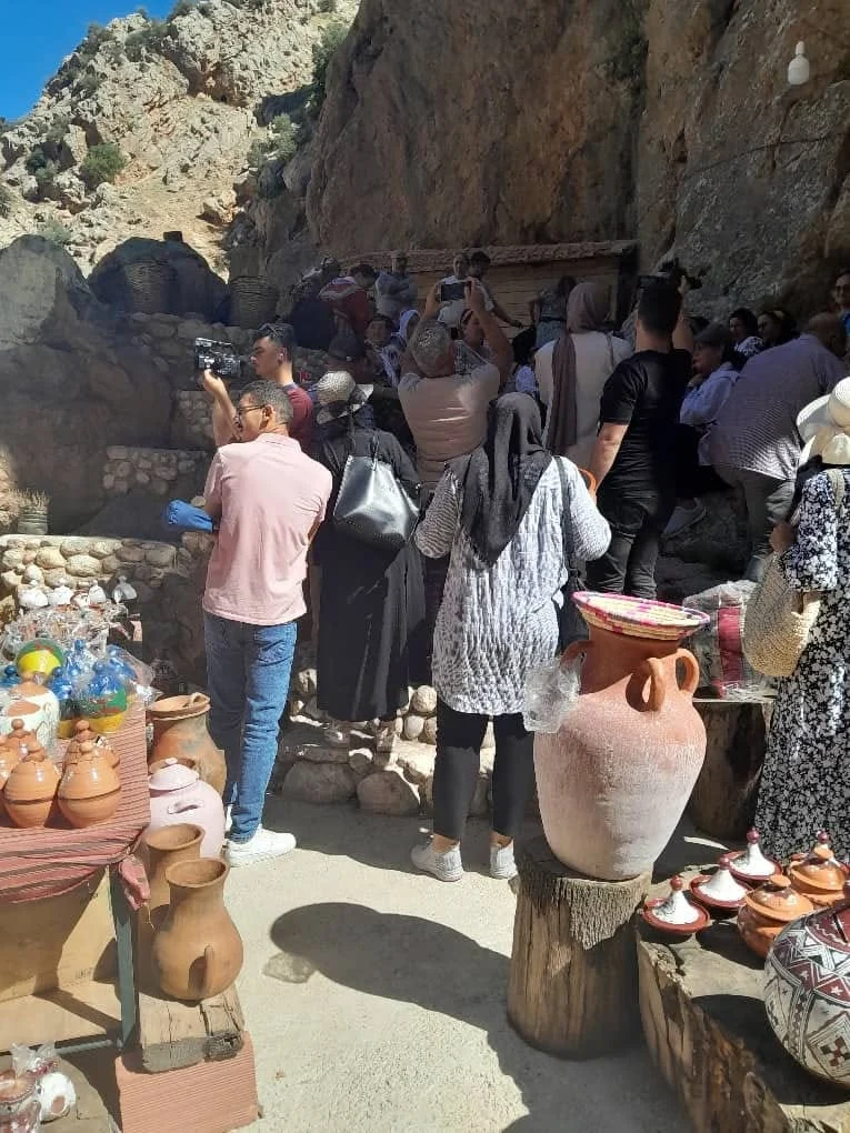 Media trip to Tabourt El Ancer in the municipality of Boghni