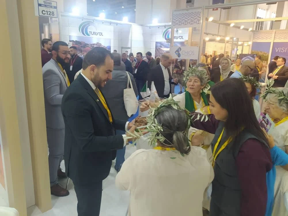 افتتاح الجناح الجزائري في TTI Izmir 2025