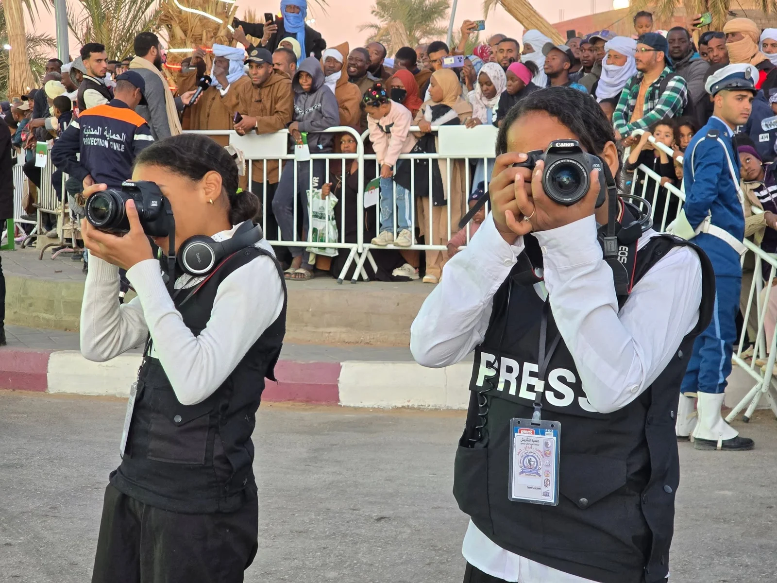 Reportaje del club de periodistas jóvenes sobre las actividades del Festival de Téimimon