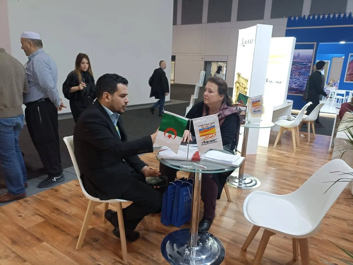 Segundo día del stand de Algeria en ITB Berlín 2026