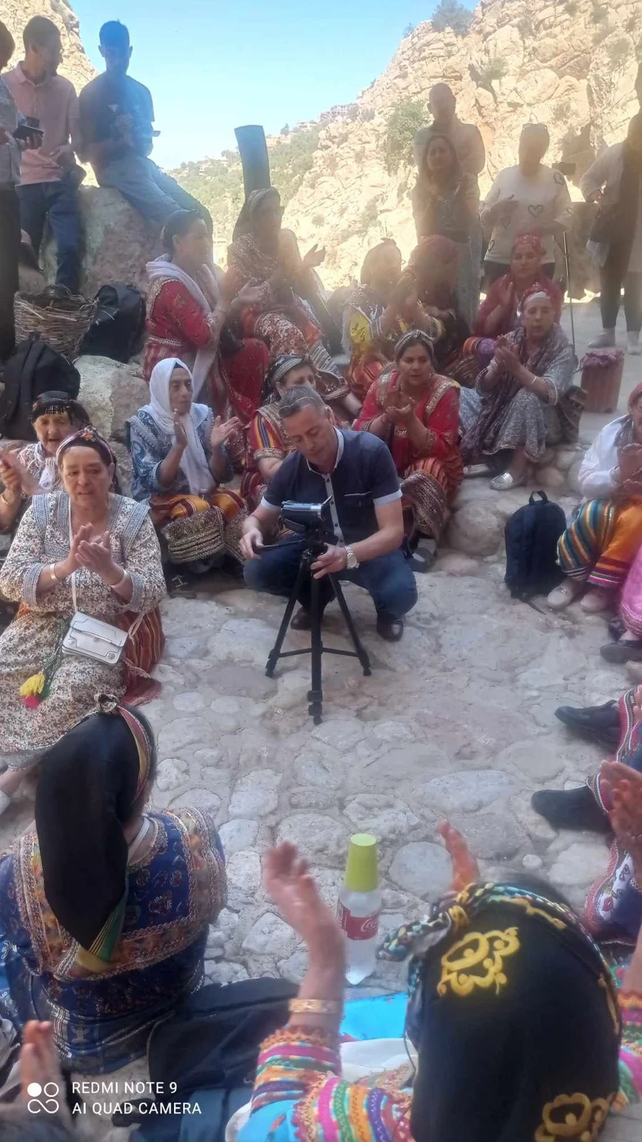 Media trip to Tabourt El Ancer in the municipality of Boghni