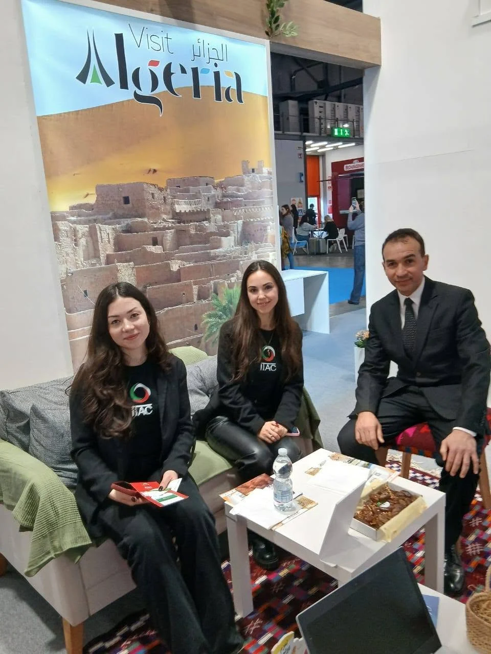 Segundo día del stand de Algeria en BIT Milan 2026