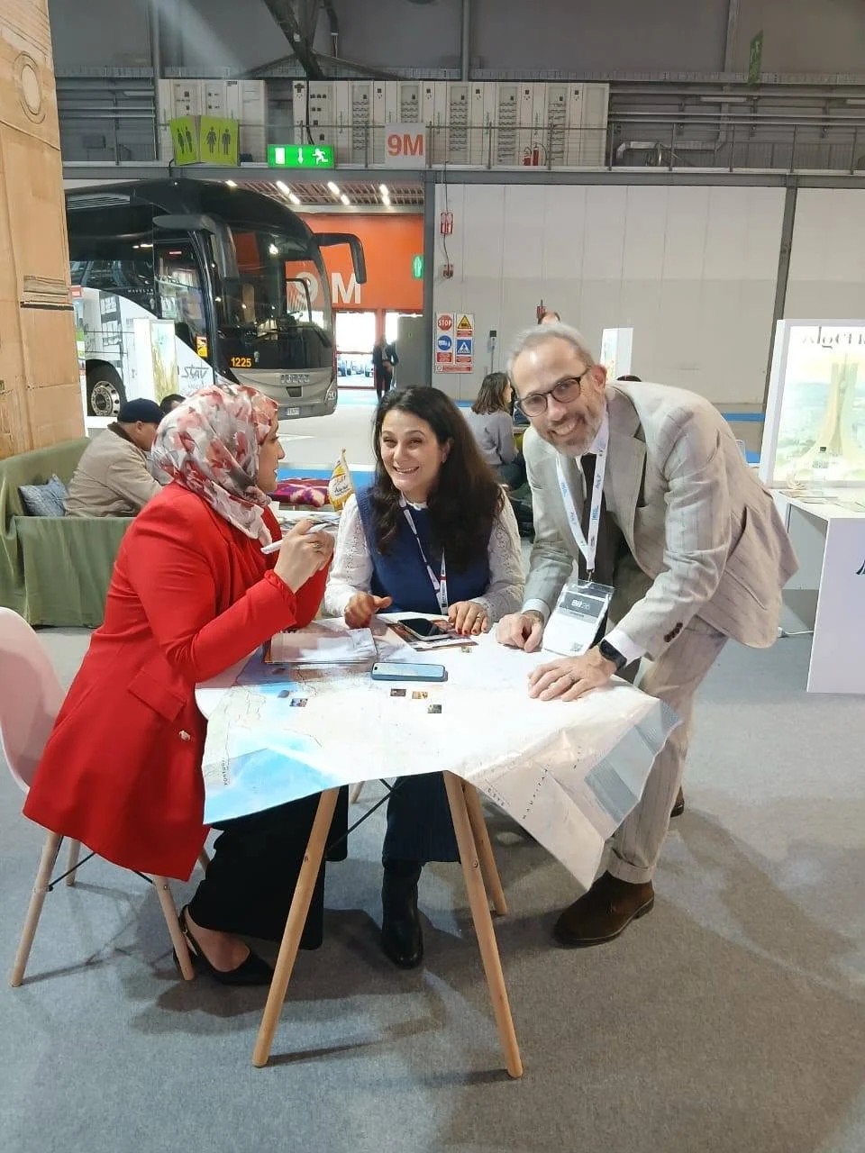 Segundo día del stand de Algeria en BIT Milan 2026