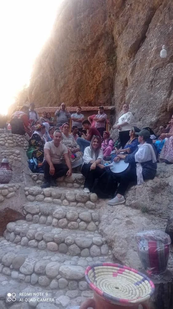 Media trip to Tabourt El Ancer in the municipality of Boghni