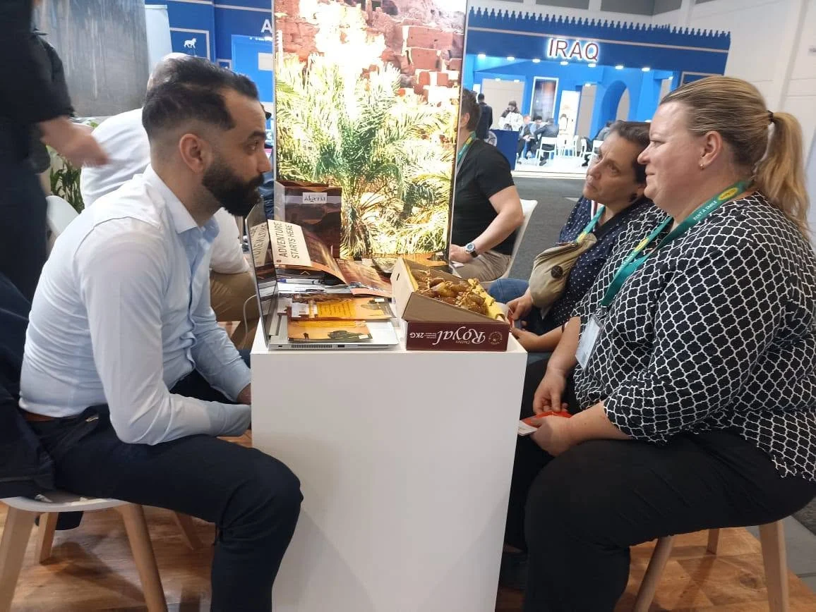 Segundo día del stand de Algeria en ITB Berlín 2026