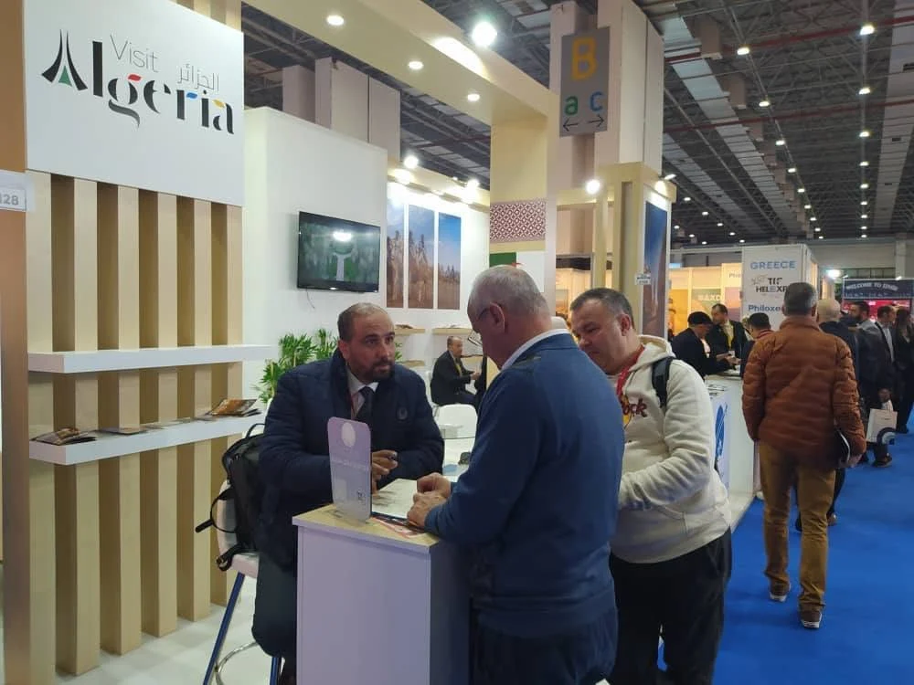 افتتاح الجناح الجزائري في TTI Izmir 2025