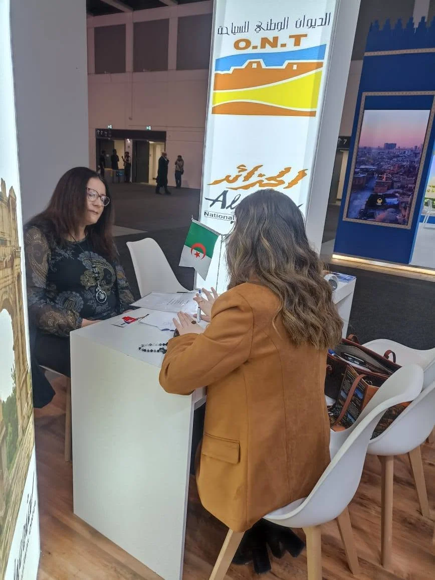 Segundo día del stand de Algeria en ITB Berlín 2026