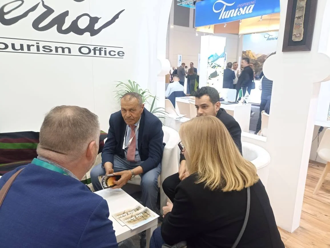 Segundo día del stand de Algeria en ITB Berlín 2026