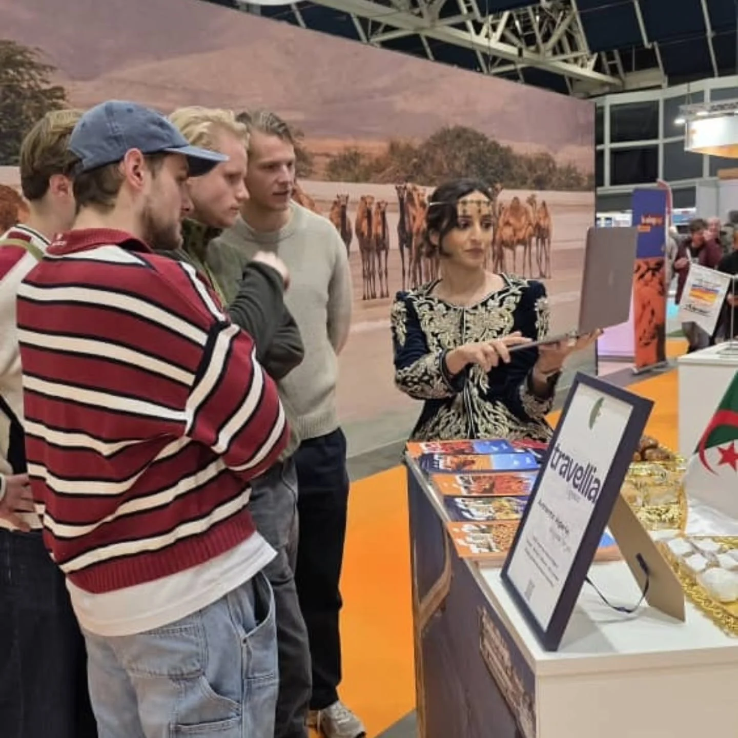 اليوم الختامي للجناح الجزائري في Vakantiebeurs