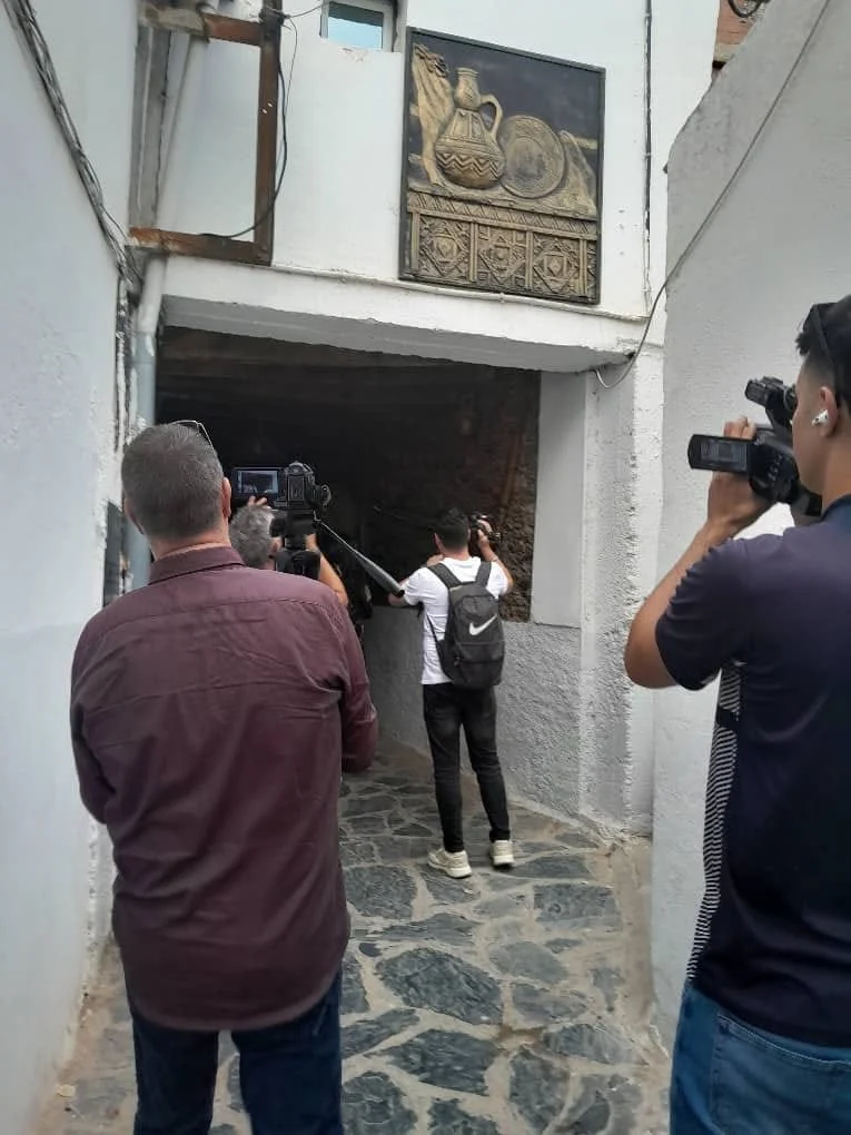 Voyage des journalistes à Ath Yenni et au village d’Ath Lahcen à Tizi Ouzou